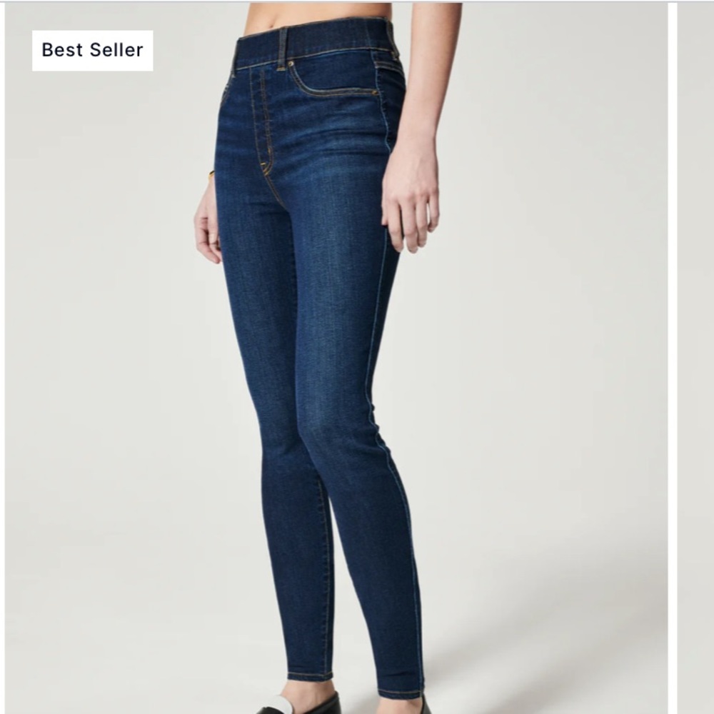 SPANX Ankle Skinny Jeans, Midnight Shade, Medium Tall